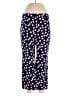 J.Crew Polka Dots Blue Casual Pants Size 8 - photo 1