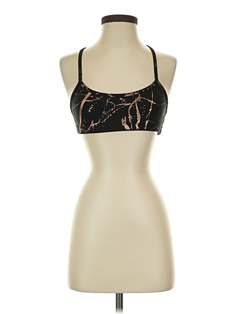 Pre-owned Beyond Yoga Tank Top Gold Halter Neckline Tops