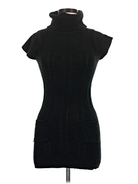 ambiance black dress Superdown Womens Bodycon Mini Dress Sleeveless Black Zip Size S main image 1