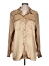 Karen Scott Tan Long Sleeve Blouse Size L - photo 1