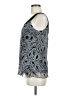 AB Studio 100% Polyester Black Sleeveless Blouse Size M - photo 5