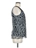 AB Studio 100% Polyester Black Sleeveless Blouse Size M - photo 4