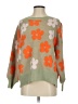 Newbury Kustom Floral Green Pullover Sweater Size S - photo 1