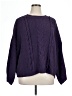 Universal Thread 100% Polyester Purple Pullover Sweater Size 1X - photo 1