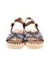 TOMS Floral Tan Blue Sandals Size 7 - photo 2