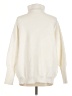 Anrabess Ivory Turtleneck Sweater Size M - photo 2
