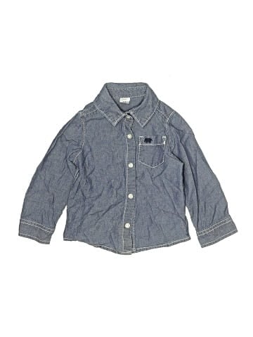 Carter's Long Sleeve Button-Down Shirt (view 1)