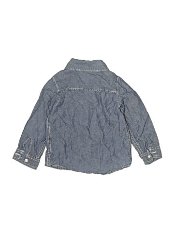 Carter's Long Sleeve Button-Down Shirt (view 2)