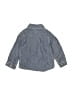 Carter's Chevron-herringbone Blue Long Sleeve Button-Down Shirt 18-24 MO / 24 MO - photo 2