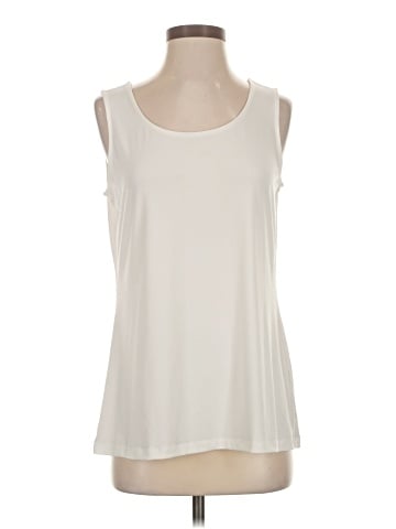 Susan Graver Sleeveless T-Shirt (view 1)