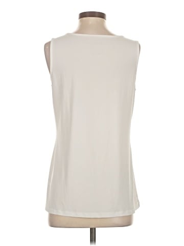 Susan Graver Sleeveless T-Shirt (view 2)