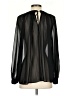 Nordstrom 100% Polyester Black Long Sleeve Blouse Size S - photo 2