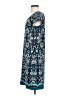Max Studio Paisley Teal Casual Dress Size S - photo 5