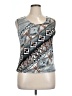 Caribe Gray Sleeveless Top Size XL - photo 1