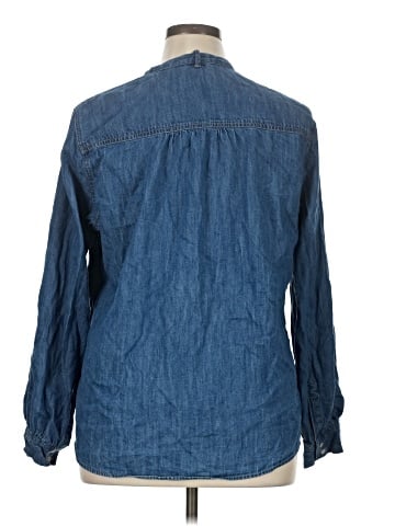 Express Long Sleeve Button-Down Shirt (view 2)