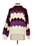 Minkpink Hearts Purple Pullover Sweater Size XS - photo 1