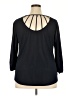 C established 1946 Black 3/4 Sleeve Top Size 18 - 20 - photo 2