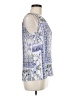 Adrienne Vittadini 100% Polyester Blue Tank Top Size M - photo 4