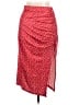 Unbranded 100% Polyester Polka Dots Red Casual Skirt Size L - photo 1