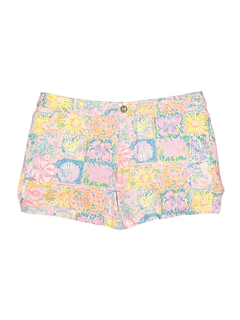 Pre-owned Lilly Pulitzer Shorts In Yellow
