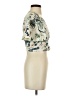 Shein 100% Viscose Ivory Short Sleeve Blouse Size S - photo 4