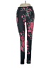 Albion Floral Black Yoga Pants Size XS - photo 1
