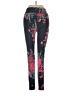 Albion Floral Black Yoga Pants Size XS - photo 2
