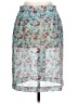 Assorted Brands Floral Teal Casual Skirt Size L (estimated) - photo 1