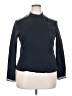 Saint + Sofia 100% Cotton Blue Jacket Size 18 - photo 1