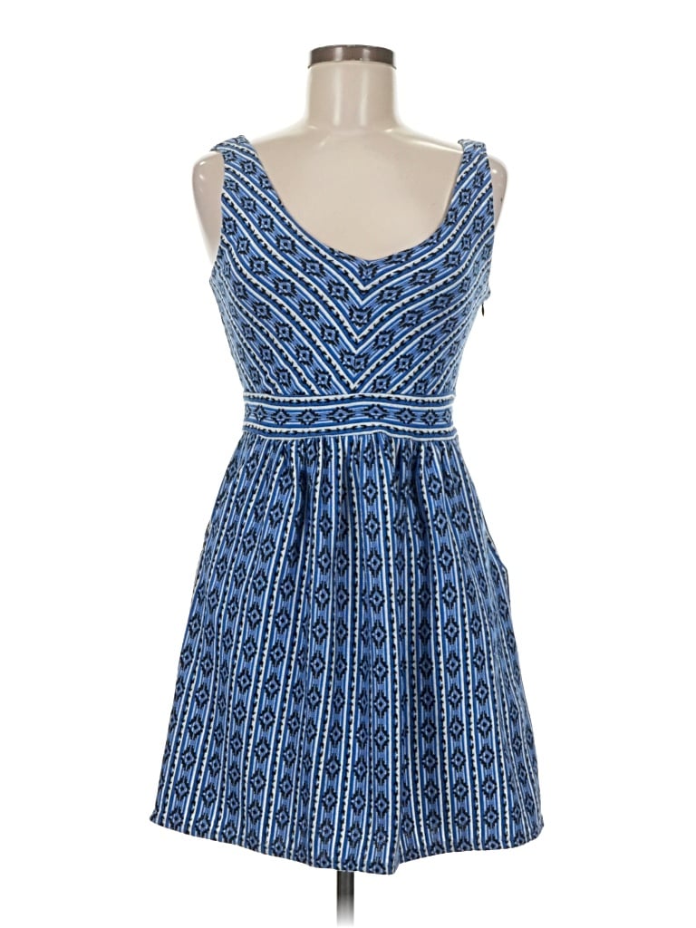 Pre-owned Maeve Casual Dress In Blue