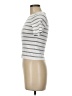 Happily Grey 100% Polyester Gray Short Sleeve Top Size M - photo 5