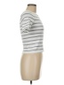 Happily Grey 100% Polyester Gray Short Sleeve Top Size M - photo 4