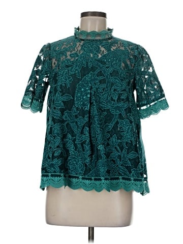 HD in Paris Short Sleeve Blouse (view 1)