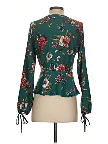 Blu Pepper Long Sleeve Blouse (view 2)