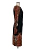 Cache Paisley Brown Cocktail Dress Size 6 - photo 4