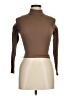 Dynamic Brown Long Sleeve Turtleneck One size - photo 1