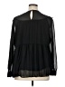 Daniel Rainn 100% Polyester Black Long Sleeve Blouse Size XL - photo 2