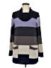 Westbound Color Block Purple Pullover Sweater Size M - photo 1
