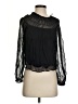 J.Crew Black Long Sleeve Blouse Size XS - photo 1