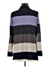 Westbound Color Block Purple Pullover Sweater Size M - photo 2