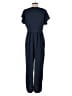 Madewell 100% Polyester Solid Blue Jumpsuit Size 6 - photo 2