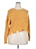 Derek Heart 100% Acrylic Yellow Pullover Sweater Size 2X - photo 1