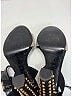 Gucci 100% Suede Gold Black Heels Size EU (IT) 39 1/2 / US 9 1/2 - photo 7