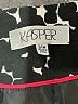 Kasper Animal Print Black Coat Size 24W - photo 6