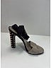 Gucci 100% Suede Gold Black Heels Size EU (IT) 39 1/2 / US 9 1/2 - photo 6