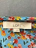 Ann Taylor LOFT 100% Polyester Blue Sleeveless Blouse Size M - photo 7