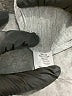 Athena Marie 100% Nylon Metallic Silver Active Pants Size L - photo 8