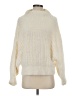 Express Solid Ivory Turtleneck Sweater Size S - photo 1