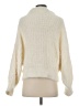Express Solid Ivory Turtleneck Sweater Size S - photo 2
