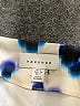 Topshop 100% Polyester Print Blue Casual Dress Size 2 - photo 7